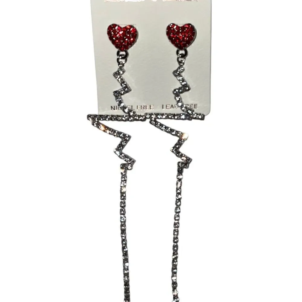 NWT HEARTBEAT EARRINGS